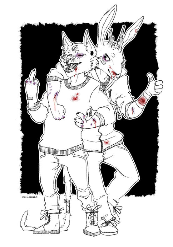 you should see the other guys.